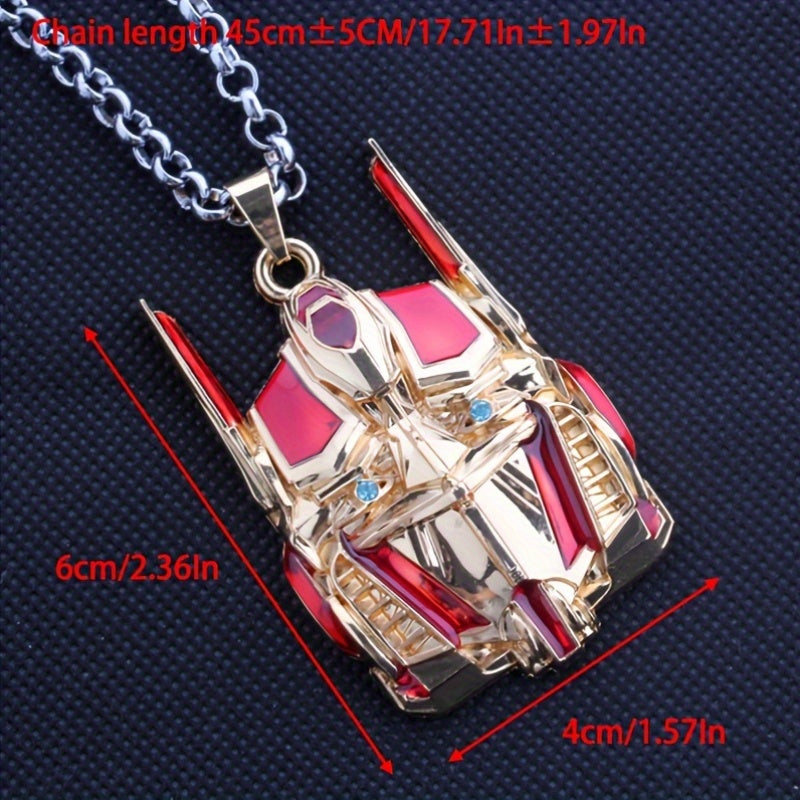 Transformers Optimus Prime Mask Necklace ⛓️‍💥