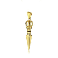 GANDHANRA STAINLESS STEEL VAJRA DAGGER PATRON SAINT AMULET NECKLACE✨