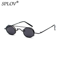 Vintage Round Men Women Brand Designer SteamPunk Sun Glasses  👓
