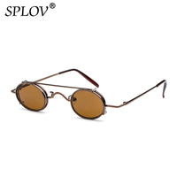 Vintage Round Men Women Brand Designer SteamPunk Sun Glasses  👓