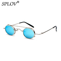 Vintage Round Men Women Brand Designer SteamPunk Sun Glasses  👓