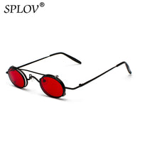 Vintage Round Men Women Brand Designer SteamPunk Sun Glasses  👓