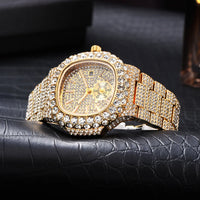 Luxury Iced Out Watches Men Fashion Diamond Watch Men Waterproof  💎