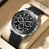 40mm Sport daytona f1 multifunctional, minimalist, high-end niche, luminous calendar, quartz watch