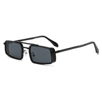 Square Sunglasses Women Men Metal Frame Rectangle Sun Glasses Oval Eyewear Sunglasses 🕶️