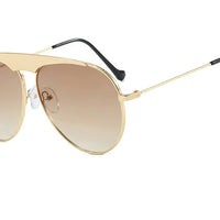 Oversized Pilot Sunglasses Women Top Quality Mirror Driving Cool Sunglasses 🕶️