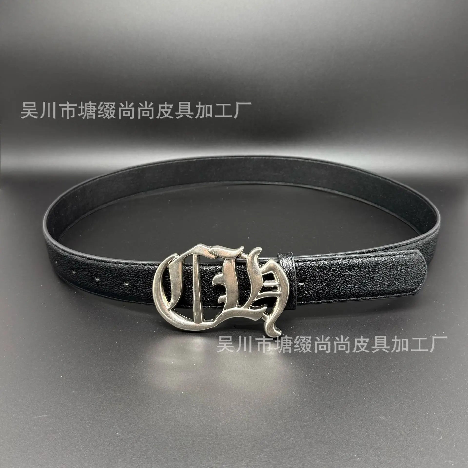 CRH  Women Men Belts Goth Ladies Hip Hop Punk Rivet Skeleton Belt ⚜️