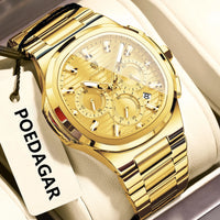 Luxury Men Watch Stainless Steel Quartz Men's Watches⌚️