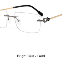Titanium Ultralight Square European Design Eyeglasses 👓