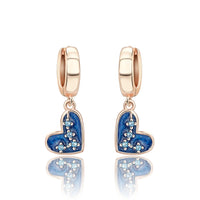 Rose Gold Series 925 Sterling Silver Flamingo Giraffe Star and Moon Flower Earrings ✨