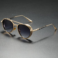 Luxury Brand Designer Round Sunglasses 🕶️