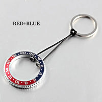 GMT Watches Speedometer Speed Dial Bezel Car Keychain ⏱️