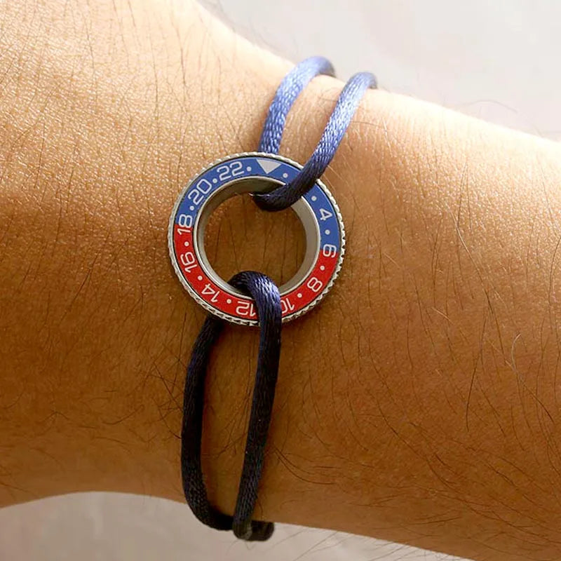 GMT Watches Speedometer Bezel Rope Bracelet ✨