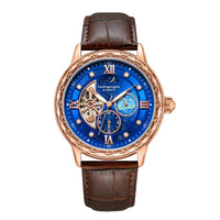 Luxury Men's Business Automatic Mechanical Skeleton Design Watch ⌚️