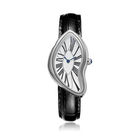 Surrealist Art Melting Clock Watch Unique Soft Time Quartz Wristwatch ⌚️