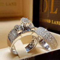  Classic Wedding Engagement Ring for Women Brilliant Cubic Zirconia 💍