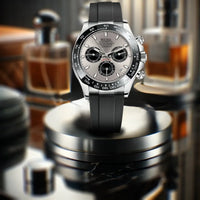 40mm Sport daytona f1 multifunctional, minimalist, high-end niche, luminous calendar, quartz watch