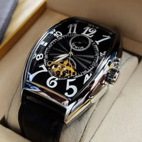 Luxury, Stylish Skeleton Men's Watch, Fully Automatic Mechanical Watch ⌚️