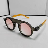 Fashion Round Frame Sunglasses for Men Personalized High-end Sunglasses