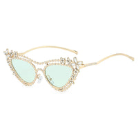 Luxury Sunglasses Women Diamond Flash Sun Shades 🕶️
