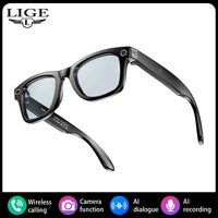 Smart Music Make Receive Call Bluetooth Headset Recording Sunglasses👓