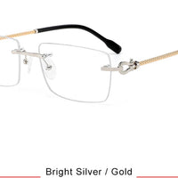 Titanium Ultralight Square European Design Eyeglasses 👓