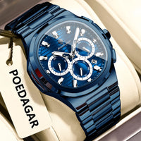 Luxury Men Watch Stainless Steel Quartz Men's Watches⌚️