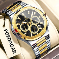 Luxury Men Watch Stainless Steel Quartz Men's Watches⌚️