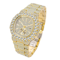Luxury Iced Out Watches Men Fashion Diamond Watch Men Waterproof  💎
