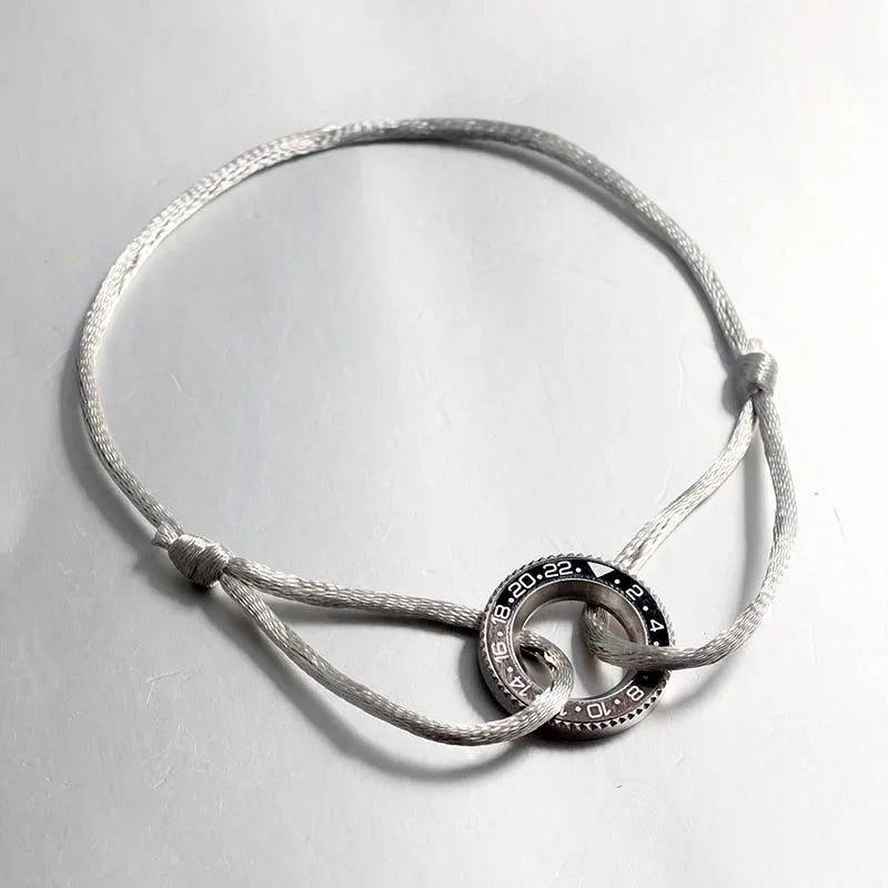 GMT Watches Speedometer Bezel Rope Bracelet ✨