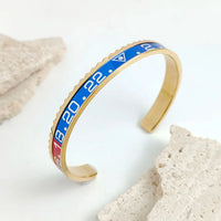 GMT style gold-plated bracelet ⏱️