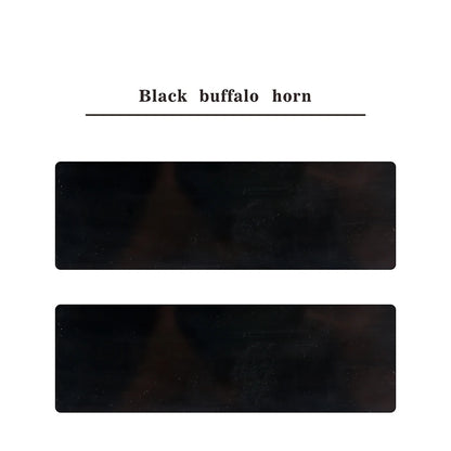 Brand fashion classic three nail glasses sunglasses handmade custom natural horn plate