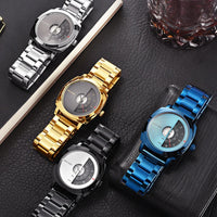 Luxury Men's Quartz Watch Fashion Leisure Business Watch  ⌚️