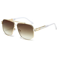 Metal Designed Large Frame Sunglasses 🕶️