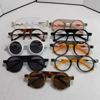 Fashion Round Frame Sunglasses for Men Personalized High-end Sunglasses