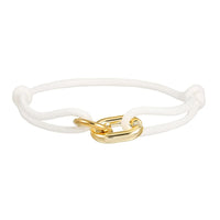 Rope Bracelet for Men Minimalist Gold Link 🔗