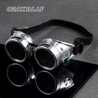 Cyber Goggles Steampunk Glasses Vintage Retro Welding Punk Gothic Sunglasses 👓