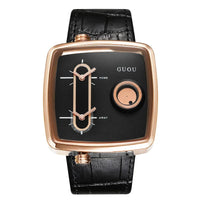 Zone Genuine Leather Square Watch ⌚️