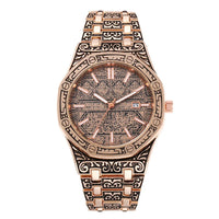 Luxury Men's Quartz Watch Retro Business Men Watches Large Dial ✨