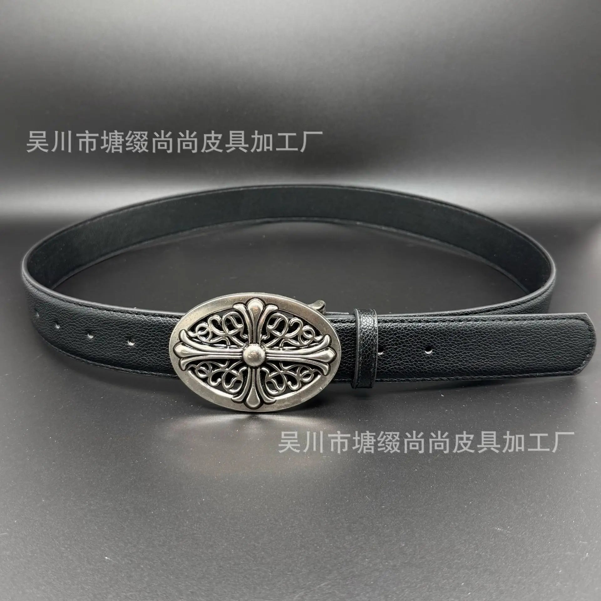 CRH  Women Men Belts Goth Ladies Hip Hop Punk Rivet Skeleton Belt ⚜️