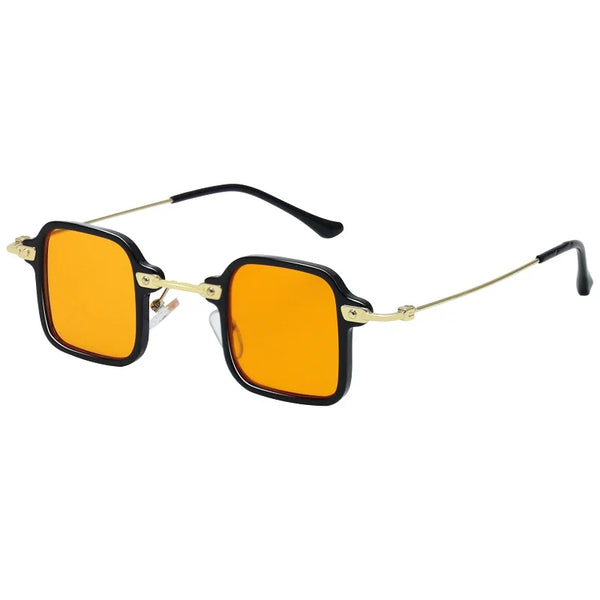 Steampunk Small Sunglasses Men Fashion Driving Shades Brand Designer 🕶️
