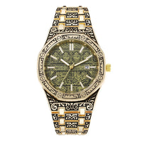 Luxury Men's Quartz Watch Retro Business Men Watches Large Dial ✨