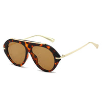 Luxury Oversized Pilot Sunglasses Unisex  Gold Frame Vintage Shades 🕶️
