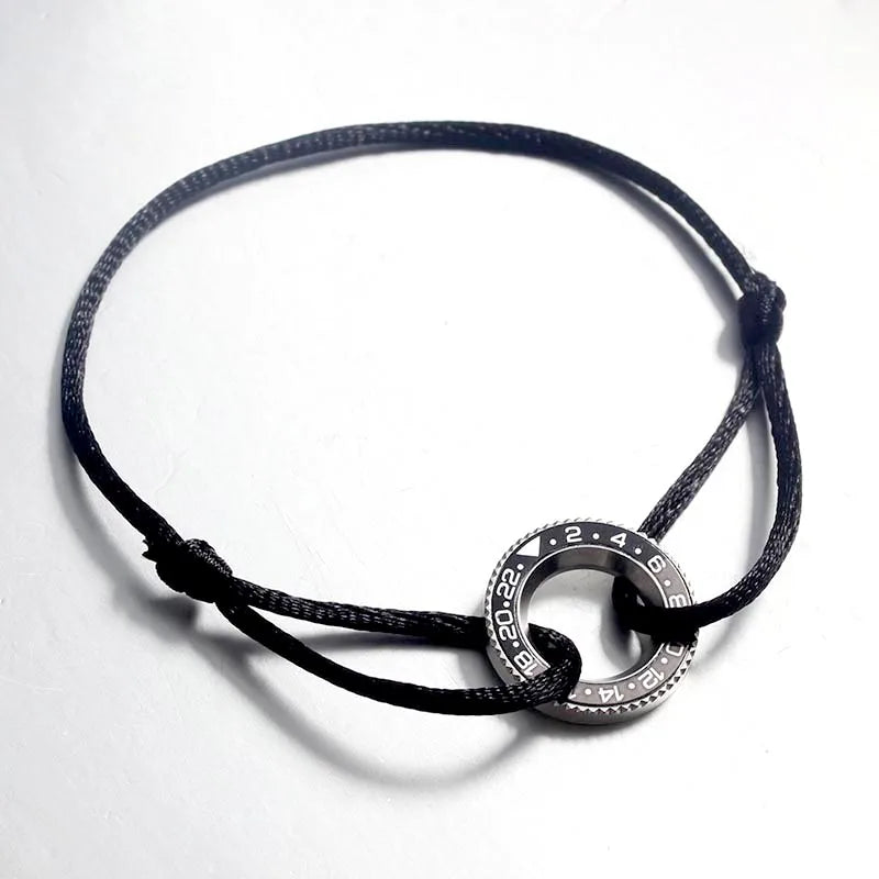 GMT Watches Speedometer Bezel Rope Bracelet ✨