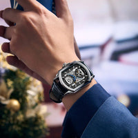 Automatic Mechanical Wristwatches  Waterproof Skeleton Watches ⌚️