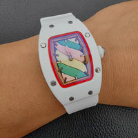 Luxury Candy Watch For Women Elegant Tonneau Original Design Watch 🍭