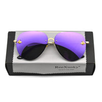 Luxury Pilot Sunglasses Gradient Mirror Fashion Sunglasses ✨