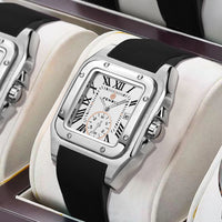 Santos Tank Series with Calendar Display Men's Watch⏱️