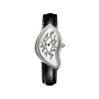 Surrealist Art Melting Clock Watch Unique Soft Time Quartz Wristwatch ⌚️