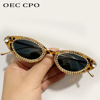 Cat Eye Diamond Sunglasses Women Unique Luxury Rhinestone Sunglasses ✨